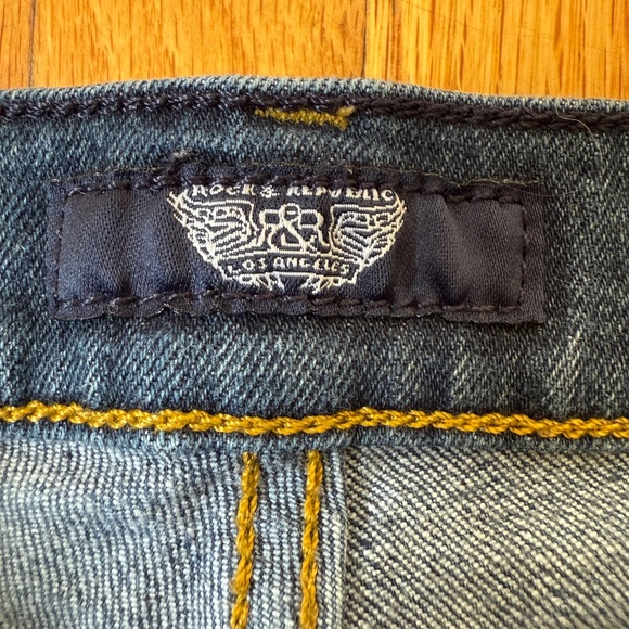 Fabulous Y2K Rock & Republic Low Rise Dark Wash Jeans - Picture 7 of 10